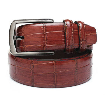 China crocs genuine leather belt man belt